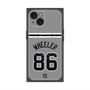 プレミアムスクエアケース with MagSafe［ 読売ジャイアンツ - #86 WHEELER - ビジター ］