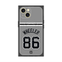 プレミアムスクエアケース with MagSafe［ 読売ジャイアンツ - #86 WHEELER - ビジター ］