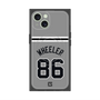 プレミアムスクエアケース with MagSafe［ 読売ジャイアンツ - #86 WHEELER - ビジター ］