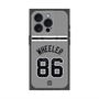 プレミアムスクエアケース with MagSafe［ 読売ジャイアンツ - #86 WHEELER - ビジター ］