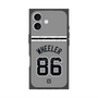 プレミアムスクエアケース with MagSafe［ 読売ジャイアンツ - #86 WHEELER - ビジター ］