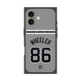 プレミアムスクエアケース with MagSafe［ 読売ジャイアンツ - #86 WHEELER - ビジター ］