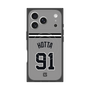 プレミアムスクエアケース with MagSafe［ 読売ジャイアンツ - #91 HOTTA - ビジター ］