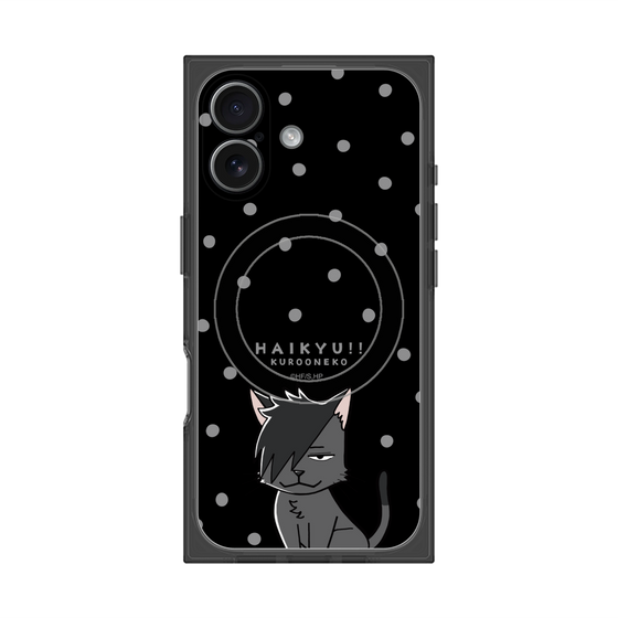 プレミアムスクエアケース with MagSafe［ ハイキュー!! - クロオネコ ］