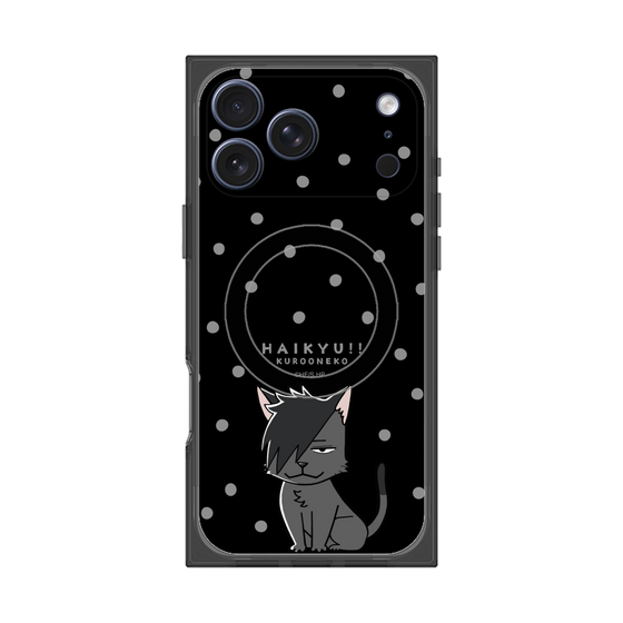 プレミアムスクエアケース with MagSafe［ ハイキュー!! - クロオネコ ］