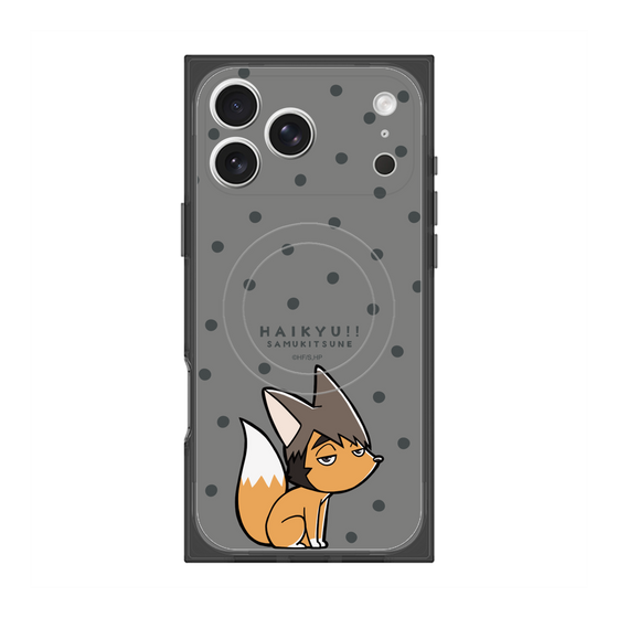 プレミアムスクエアケース with MagSafe［ ハイキュー!! - サムキツネ ］