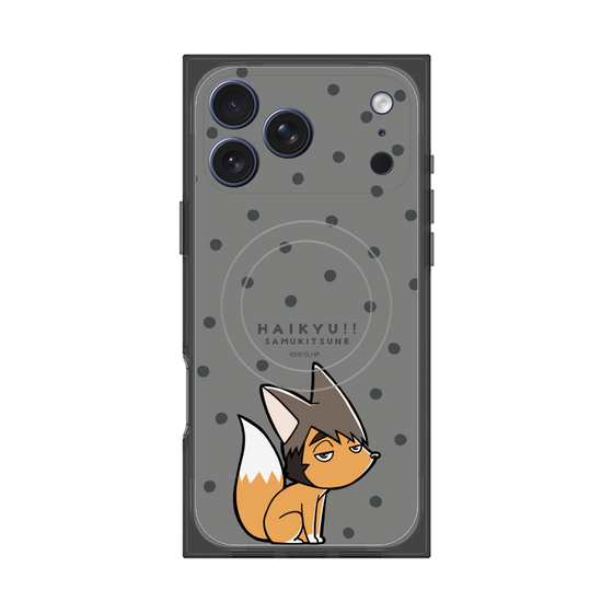 プレミアムスクエアケース with MagSafe［ ハイキュー!! - サムキツネ ］