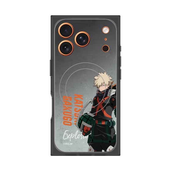 プレミアムスクエアケース with MagSafe［ 僕のヒーローアカデミア - 立ち絵 - 爆豪 勝己 ］