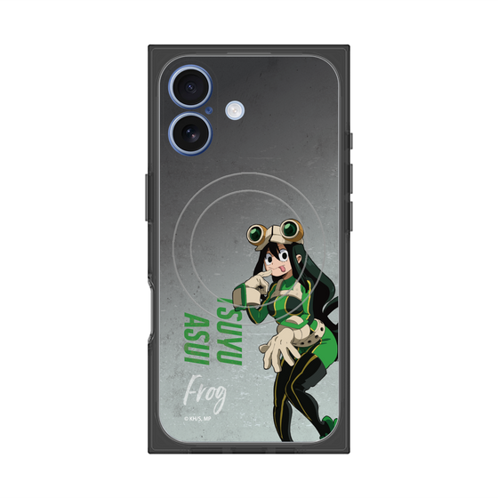 プレミアムスクエアケース with MagSafe［ 僕のヒーローアカデミア - 立ち絵 -蛙吹 梅雨 ］