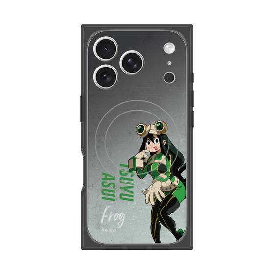 プレミアムスクエアケース with MagSafe［ 僕のヒーローアカデミア - 立ち絵 -蛙吹 梅雨 ］