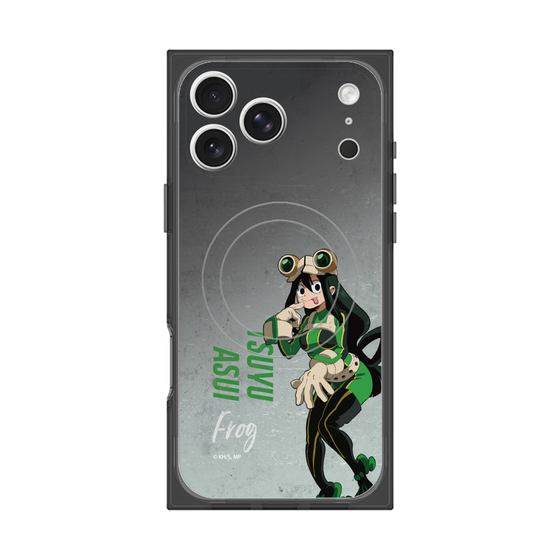 プレミアムスクエアケース with MagSafe［ 僕のヒーローアカデミア - 立ち絵 -蛙吹 梅雨 ］