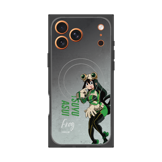 プレミアムスクエアケース with MagSafe［ 僕のヒーローアカデミア - 立ち絵 -蛙吹 梅雨 ］