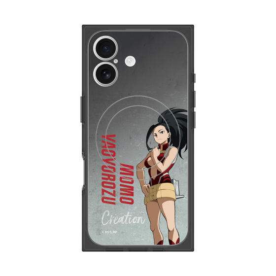 プレミアムスクエアケース with MagSafe［ 僕のヒーローアカデミア - 立ち絵 - 八百万 百 ］