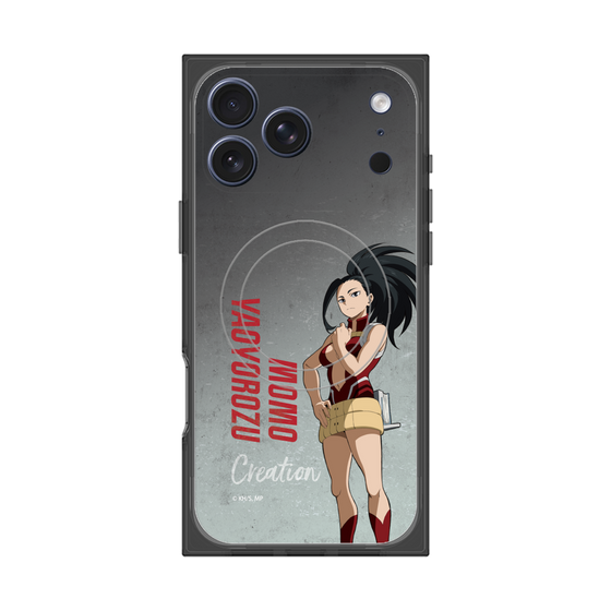 プレミアムスクエアケース with MagSafe［ 僕のヒーローアカデミア - 立ち絵 - 八百万 百 ］