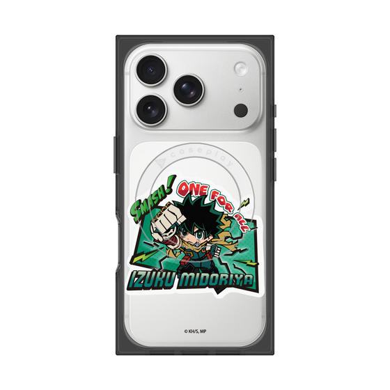 プレミアムスクエアケース with MagSafe［ 僕のヒーローアカデミア - ミニキャラ - 緑谷 出久 ］