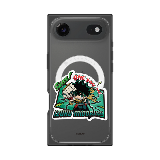 プレミアムスクエアケース with MagSafe［ 僕のヒーローアカデミア - ミニキャラ - 緑谷 出久 ］