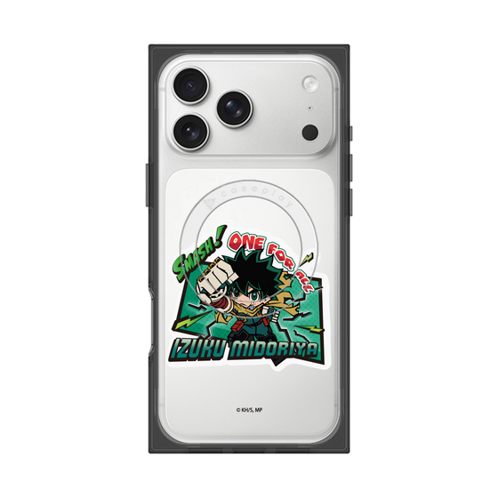 プレミアムスクエアケース with MagSafe［ 僕のヒーローアカデミア - ミニキャラ - 緑谷 出久 ］