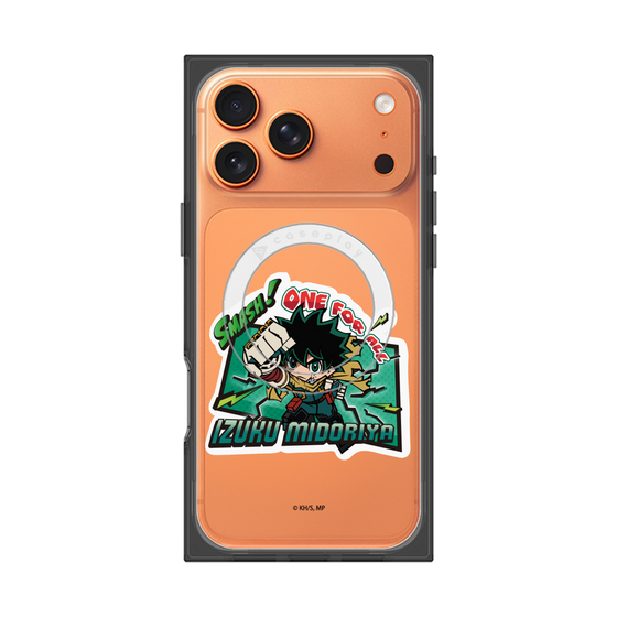 プレミアムスクエアケース with MagSafe［ 僕のヒーローアカデミア - ミニキャラ - 緑谷 出久 ］