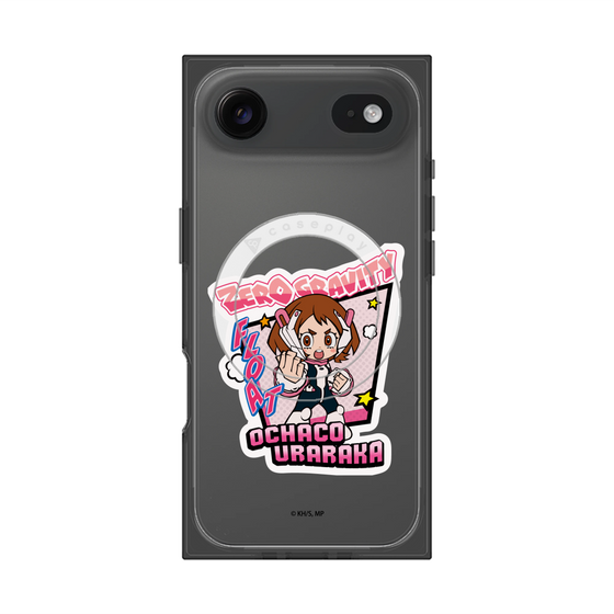 プレミアムスクエアケース with MagSafe［ 僕のヒーローアカデミア - ミニキャラ - 麗日 お茶子 ］