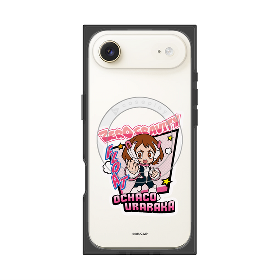 プレミアムスクエアケース with MagSafe［ 僕のヒーローアカデミア - ミニキャラ - 麗日 お茶子 ］