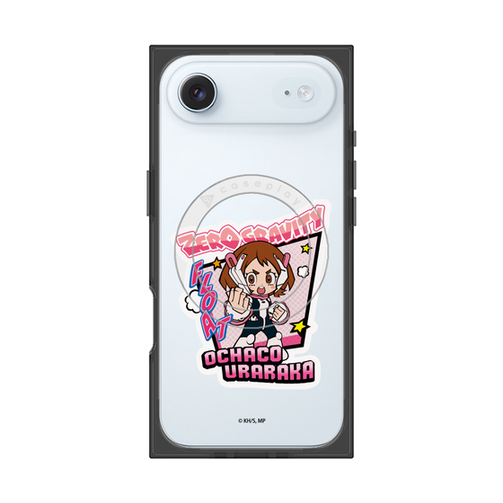 プレミアムスクエアケース with MagSafe［ 僕のヒーローアカデミア - ミニキャラ - 麗日 お茶子 ］