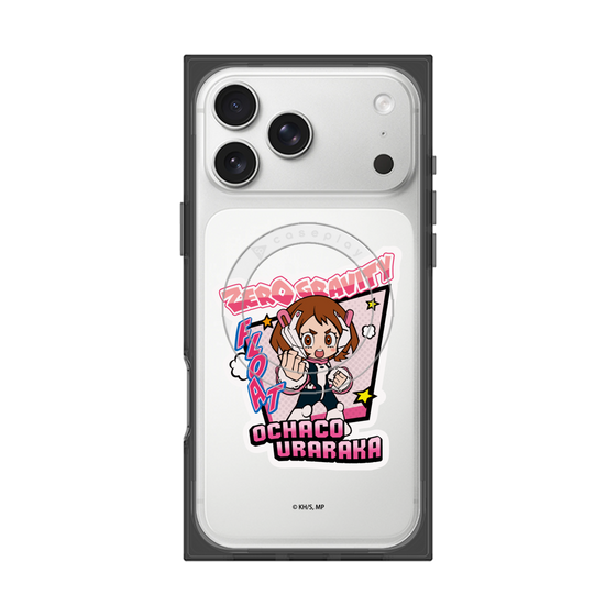 プレミアムスクエアケース with MagSafe［ 僕のヒーローアカデミア - ミニキャラ - 麗日 お茶子 ］