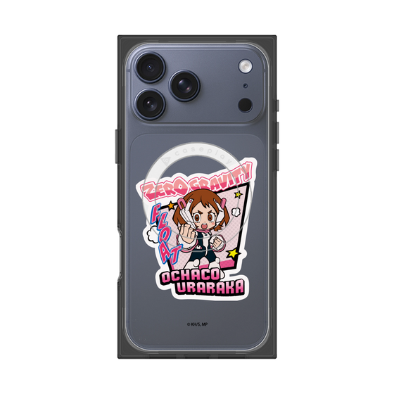 プレミアムスクエアケース with MagSafe［ 僕のヒーローアカデミア - ミニキャラ - 麗日 お茶子 ］