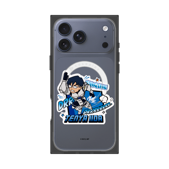 プレミアムスクエアケース with MagSafe［ 僕のヒーローアカデミア - ミニキャラ - 飯田 天哉 ］