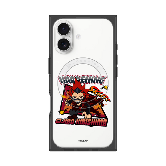 プレミアムスクエアケース with MagSafe［ 僕のヒーローアカデミア - ミニキャラ - 切島 鋭児郎 ］