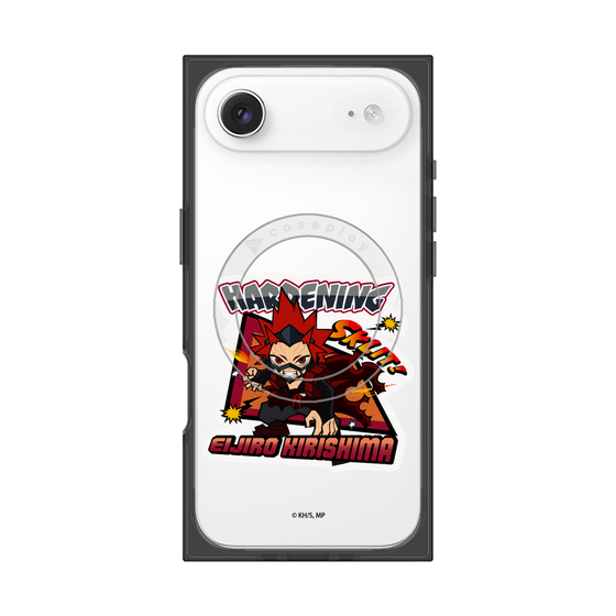 プレミアムスクエアケース with MagSafe［ 僕のヒーローアカデミア - ミニキャラ - 切島 鋭児郎 ］