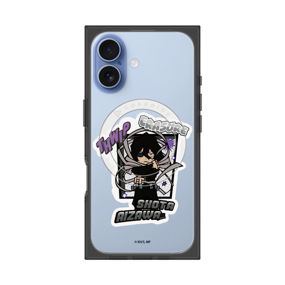 プレミアムスクエアケース with MagSafe［ 僕のヒーローアカデミア - ミニキャラ - 相澤 消太 ］