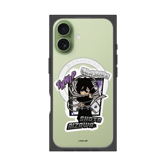 プレミアムスクエアケース with MagSafe［ 僕のヒーローアカデミア - ミニキャラ - 相澤 消太 ］