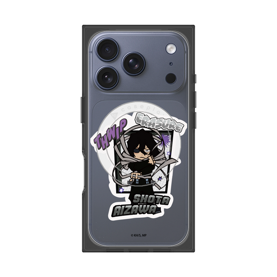 プレミアムスクエアケース with MagSafe［ 僕のヒーローアカデミア - ミニキャラ - 相澤 消太 ］