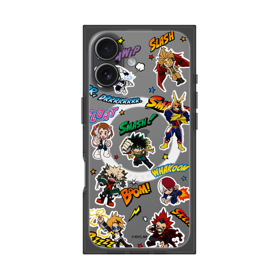 プレミアムスクエアケース with MagSafe［ 僕のヒーローアカデミア - アメコミ ］