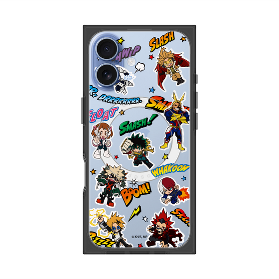 プレミアムスクエアケース with MagSafe［ 僕のヒーローアカデミア - アメコミ ］