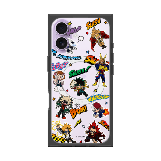 プレミアムスクエアケース with MagSafe［ 僕のヒーローアカデミア - アメコミ ］