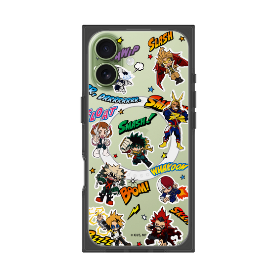 プレミアムスクエアケース with MagSafe［ 僕のヒーローアカデミア - アメコミ ］