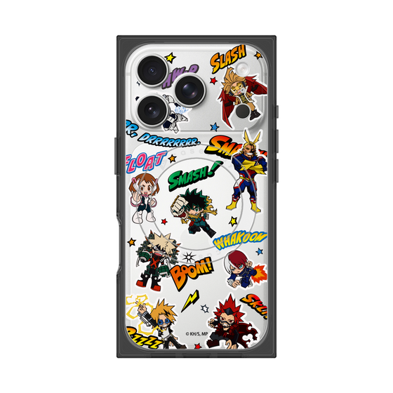 プレミアムスクエアケース with MagSafe［ 僕のヒーローアカデミア - アメコミ ］