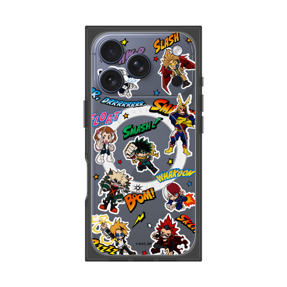 プレミアムスクエアケース with MagSafe［ 僕のヒーローアカデミア - アメコミ ］