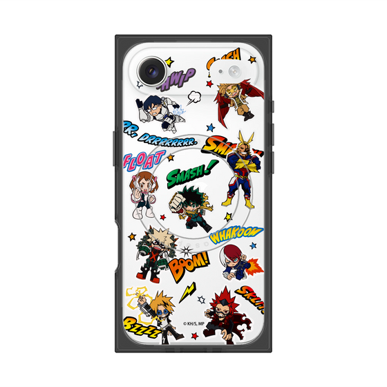 プレミアムスクエアケース with MagSafe［ 僕のヒーローアカデミア - アメコミ ］