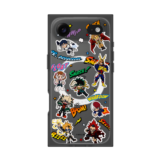 プレミアムスクエアケース with MagSafe［ 僕のヒーローアカデミア - アメコミ ］