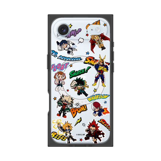 プレミアムスクエアケース with MagSafe［ 僕のヒーローアカデミア - アメコミ ］