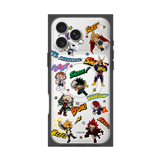 プレミアムスクエアケース with MagSafe［ 僕のヒーローアカデミア - アメコミ ］