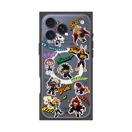 プレミアムスクエアケース with MagSafe［ 僕のヒーローアカデミア - アメコミ ］