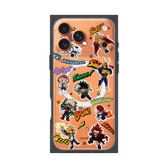 プレミアムスクエアケース with MagSafe［ 僕のヒーローアカデミア - アメコミ ］