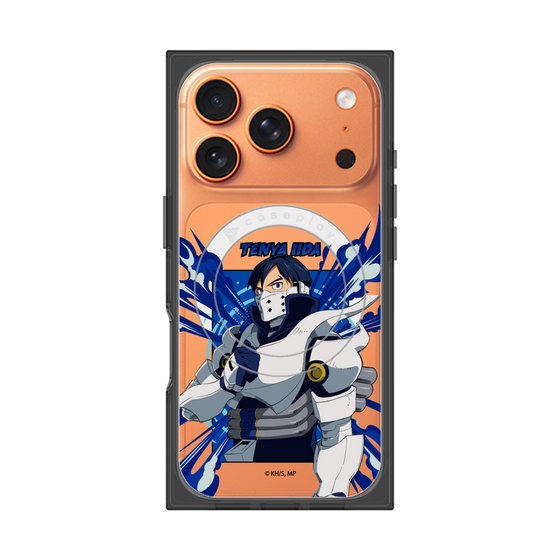 プレミアムスクエアケース with MagSafe［ 僕のヒーローアカデミア - ポップ - 飯田 天哉 ］