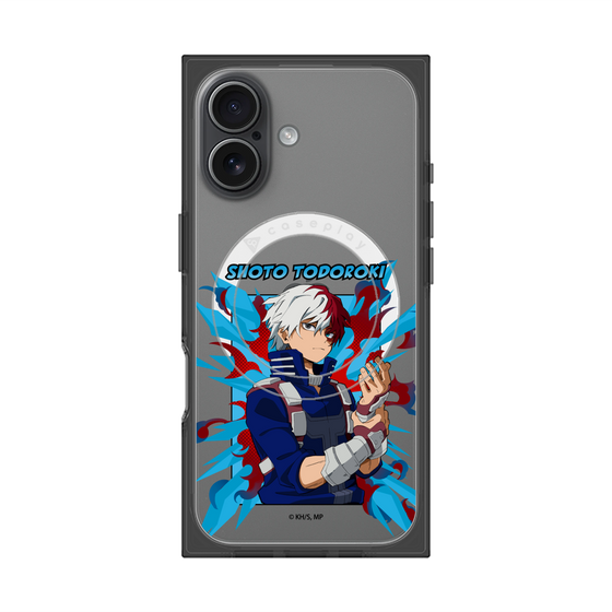 プレミアムスクエアケース with MagSafe［ 僕のヒーローアカデミア - ポップ - 轟 焦凍 ］