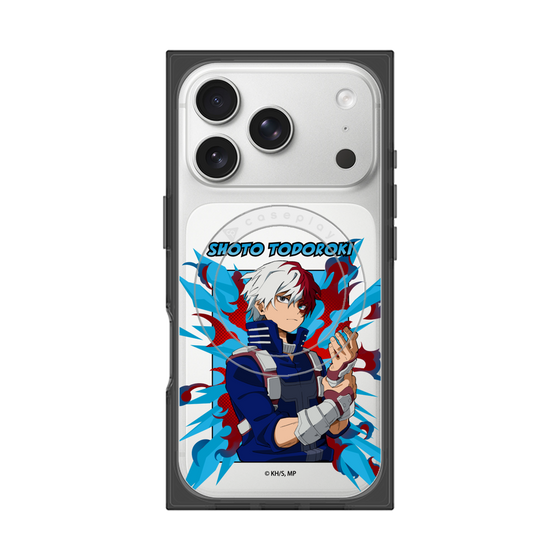 プレミアムスクエアケース with MagSafe［ 僕のヒーローアカデミア - ポップ - 轟 焦凍 ］