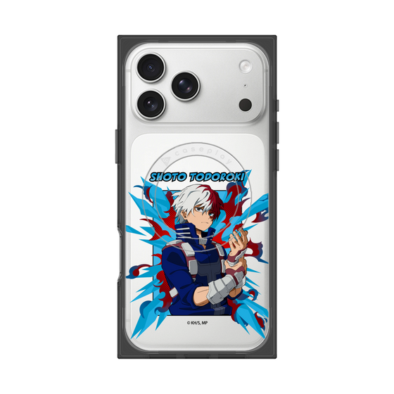 プレミアムスクエアケース with MagSafe［ 僕のヒーローアカデミア - ポップ - 轟 焦凍 ］