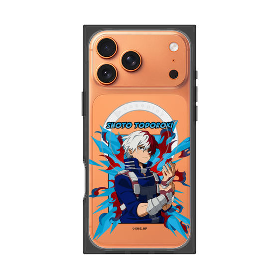 プレミアムスクエアケース with MagSafe［ 僕のヒーローアカデミア - ポップ - 轟 焦凍 ］